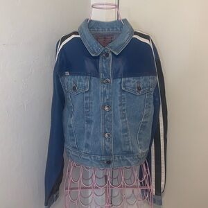 Revolt Clothing Co. Women's Classic Blue Jean Jacket- Large